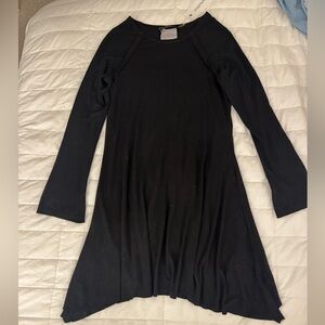 Alice + Olivia Black Long Sleeve Dress